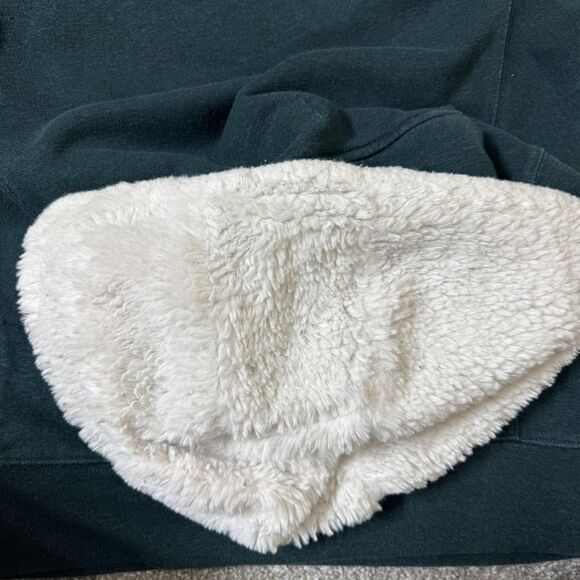 Wild Rye Hoodie Womens 4 Green Sherpa Lined Hood Snap Placket Thumbholes Casual - Picture 3 of 12